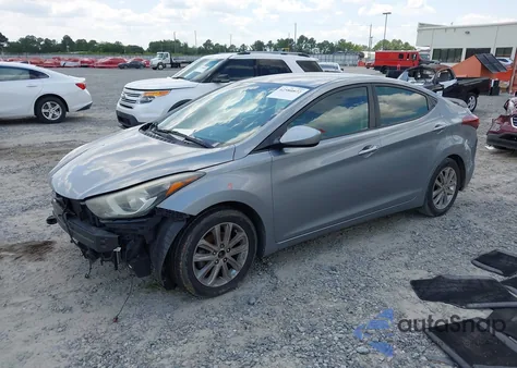 2015 Hyundai Elantra Se z USA, uszkodzony, nr VIN KMHDH4AE0FU383463